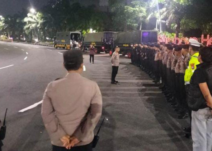 Patroli Skala Besar Digelar di Batas Kota Surabaya untuk Ciptakan Keamanan