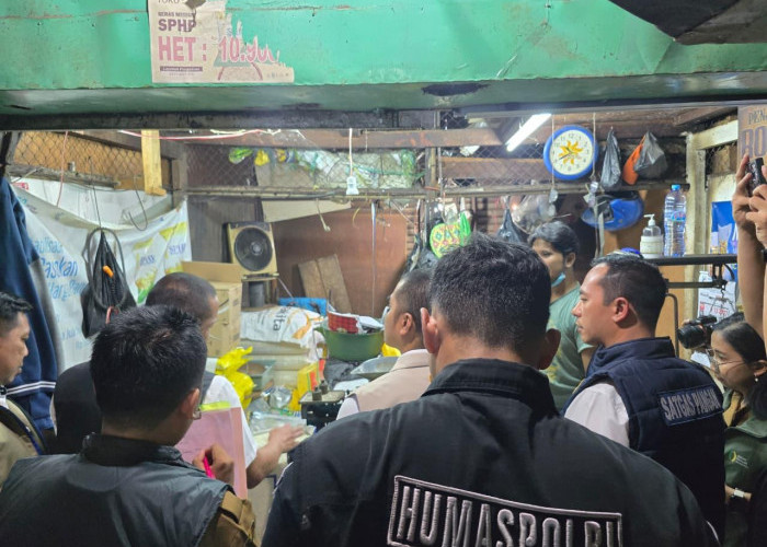 Satgas Pangan Polrestabes Surabaya Sidak Pasar, Cek Harga dan Suplai Beras