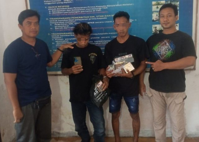 Bobol Toko dan Gasak Rokok, Dua Pemuda Bawean Ditangkap Polisi Berkat Rekaman CCTV