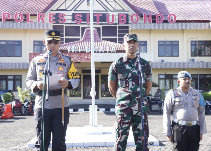 TNI-Polri di Situbondo Apel Gabungan dan Patroli Skala Besar Pastikan Kesiapan Pengamanan Pemilu 2024