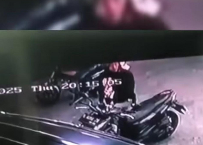 Bandit Motor Gasak Beat Pengunjung Toko di Kutisari