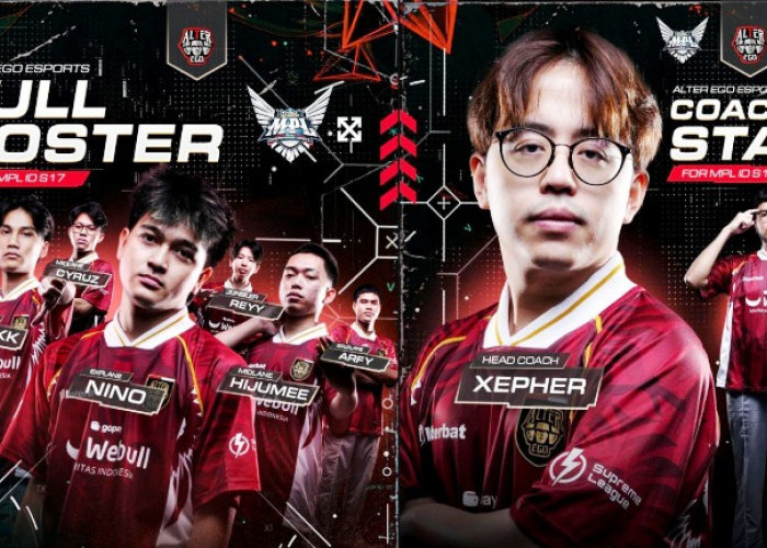 Alter Ego Umumkan Roster MPL ID Season 17, Bidik Gelar Juara Usai Runner Up M7