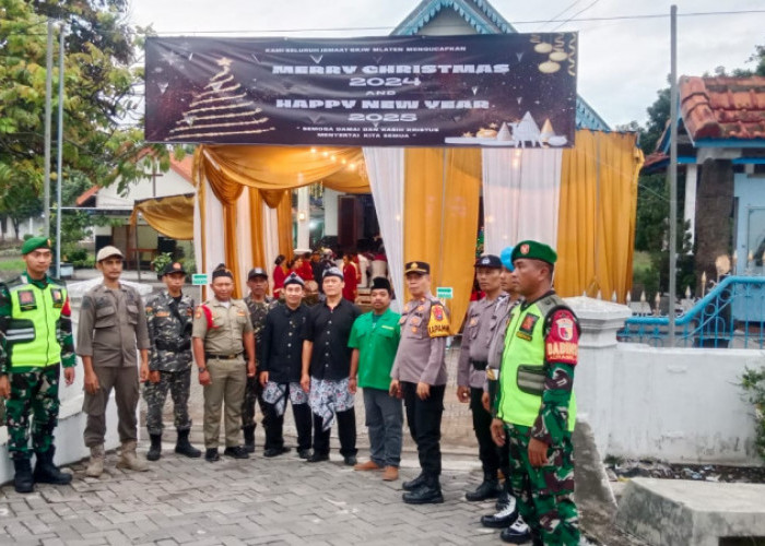 Toleransi Kuat, Natal di GKJW Mlaten Krembung Sidoarjo  Aman dan Nyaman 