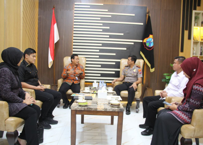 Sinergitas Polres Kediri Kota dan BPS Menguat Jelang Sensus Ekonomi 2026