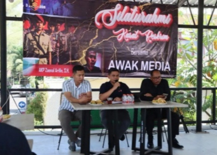 Kasat Reskrim Polres Batu Baru AKP Zaenal Arifin Siap Sinergi dengan Insan Pers