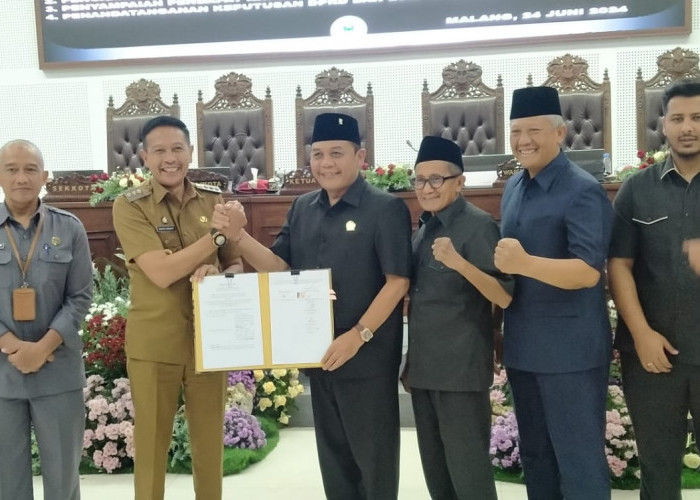 DPRD Kota Malang Setujui Raperda Pertanggungjawaban APBD 2023