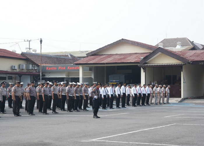 Polres Kediri Peringati Sumpah Pemuda Ke-98 Tahun, Gaungkan Semangat Patriotisme dan Empati