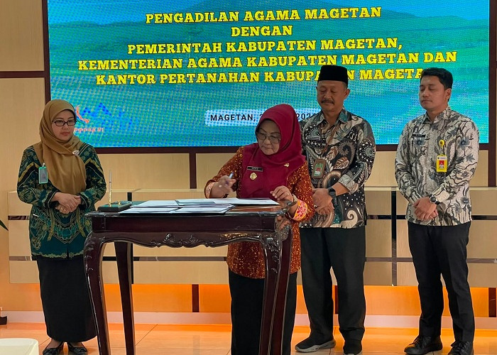 Pemkab Magetan dan Pengadilan Agama Gelar MoU, NIK Mantan Suami Penunggak Nafkah Anak Bisa Diblokir