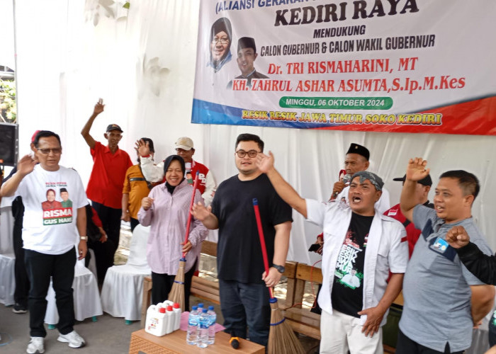 Laskar AGRARIS Kediri Raya Deklarasi Dukung Bu Risma-Gus Hans