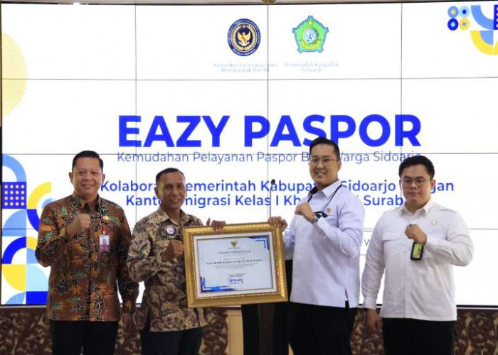 Imigrasi Surabaya dan Pemkab Sidoarjo Gelar Eazy Paspor untuk Permudah Layanan Masyarakat