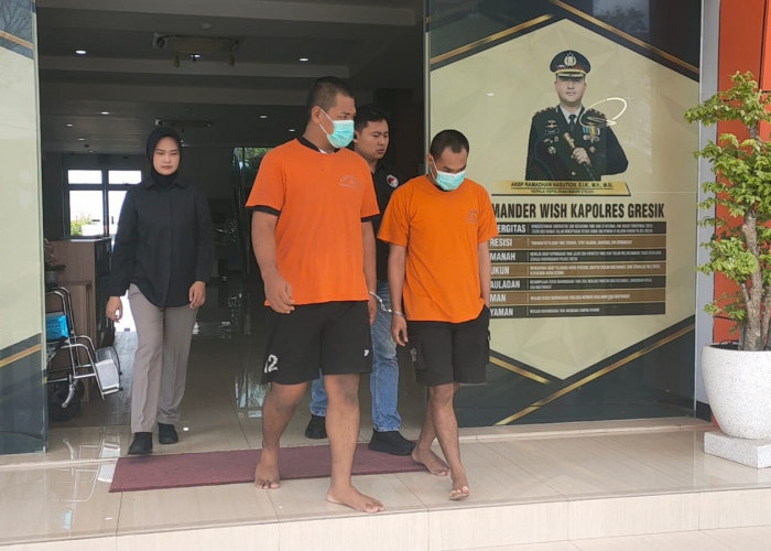 Jual dan Konsumsi Sabu-sabu, Dua Anggota Dishub Gresik Diringkus Polisi