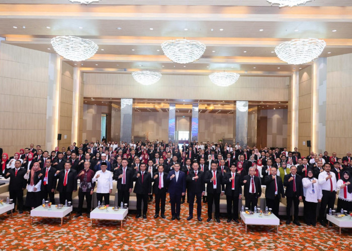 Rakor Pencegahan dan Penyelesaian Tindak Pidana Pertanahan Ditutup, Wamen Ossy Apresiasi Kesungguhan Satgas