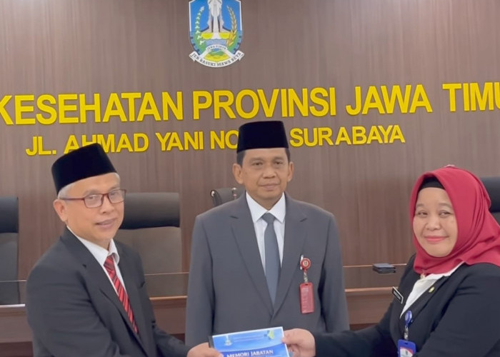 Dinkes Jatim Gelar Serah Terima Jabatan Pejabat Struktural