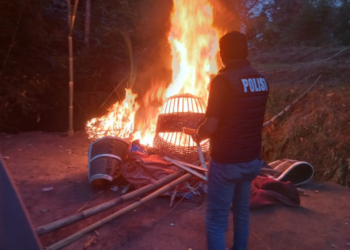 Arena Judi Sabung Ayam Wadung Dibongkar Polisi