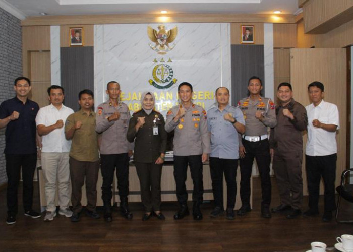 Kapolres Kediri Kota Pererat Sinergitas dengan Kajari Kabupaten Kediri