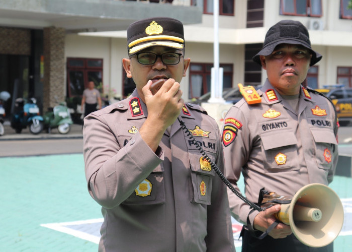 Sat Samapta Polres Batu Latihan Dalmas, Antisipasi Gangguan Keamanan