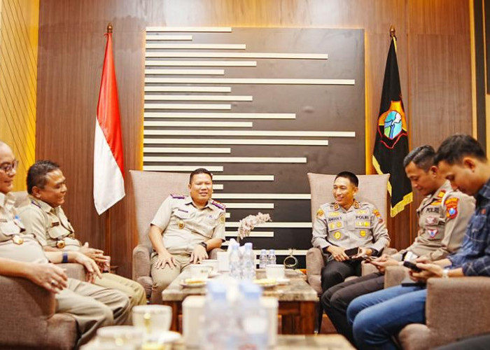 Polres Kediri Kota Sambut Baik Kunjungan BPN Kabupaten Kediri untuk Pererat Sinergi Jaga Kondusifitas