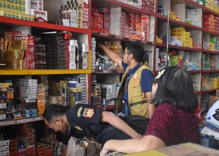 Pemkot Surabaya dan Bea Cukai Sosialisasikan Gempur Rokok Ilegal, Minta Warga Lapor Jika Temukan Penjualan