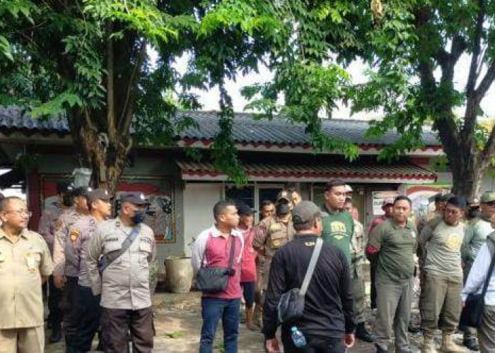 Polsek Mulyorejo, Laksanakan Kegiatan Pendampingan Eksekusi Aset Pemkot Surabaya  