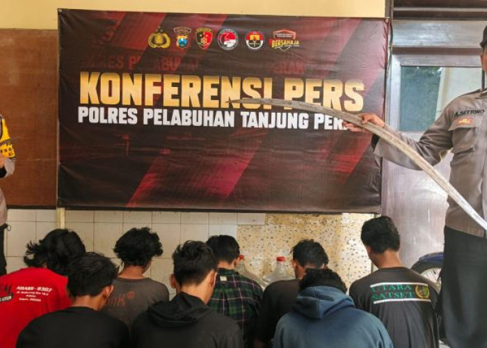 Demi Konten Viral, Gangster All Star Serang Markas SSTB di Kalilom Lor, Sembilan Remaja Diringkus Polisi