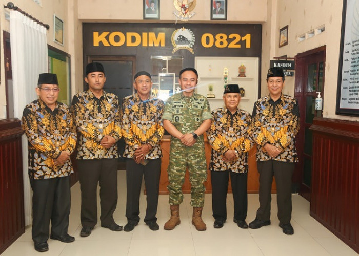Dandim 0821 Lumajang Sambut Ketua Baznas, Bahas Program Strategis Tahun 2026