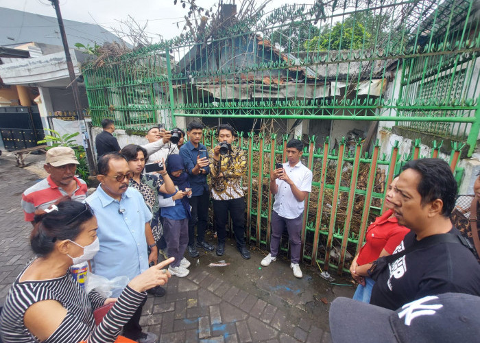 Rumah Rusak Tertimpa Pohon Tetangga, Wawali Armuji Minta Pemilik Lahan Segera Perbaiki