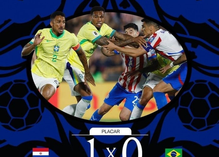 Juara Piala Dunia Lima Kali Takluk di Kandang Paraguay