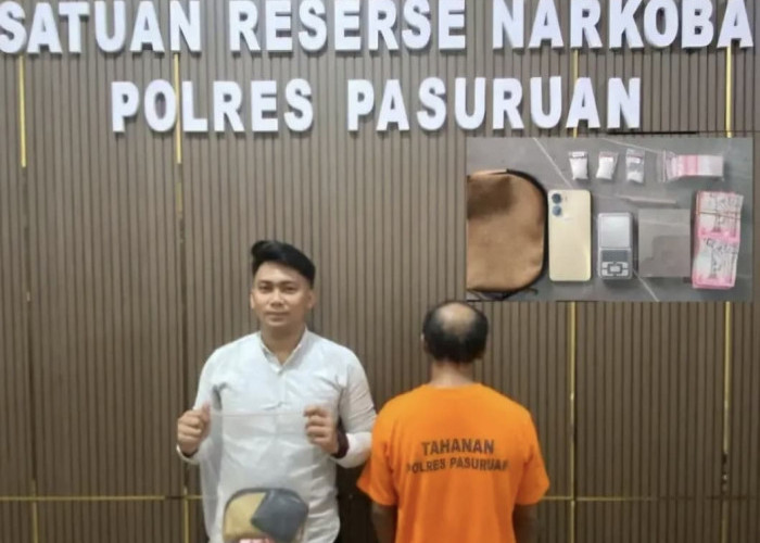 Petani Prigen Sembunyikan Sabu di Kandang Sapi, Polisi Sita 7,4 Gram