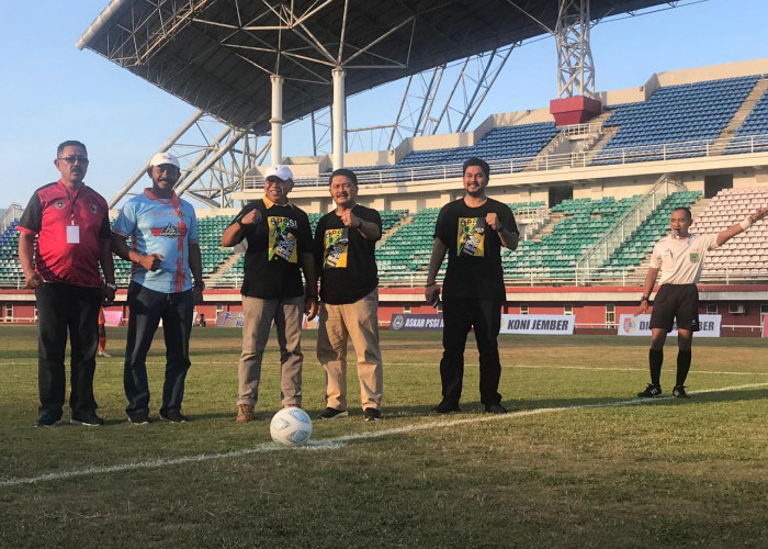 Turnamen Sepak Bola Bupati Cup 2024, Diikuti 30 Kecamatan di Jember