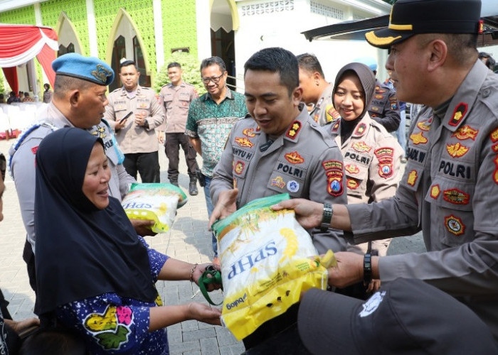 5 Hari Gelar Gerakan Pangan Murah, Polres Pelabuhan Tanjung Perak Sediakan 21 Ton Beras SPHP 