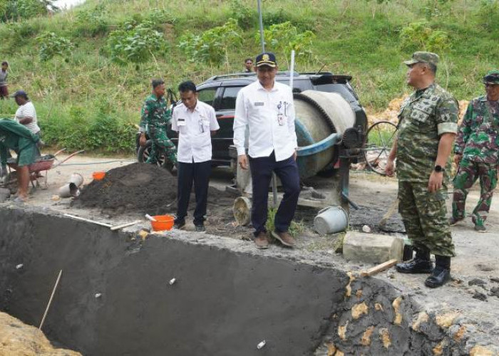 Dansatgas Tinjau TMMD 127 di Sumenep, Pastikan Progres Sesuai Target