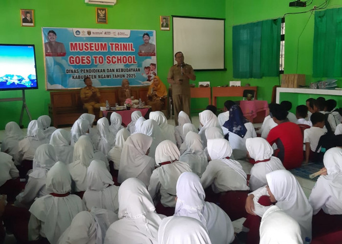 Program 'Museum Trinil Goes To School' Sapa Pelajar Ngawi, Tumbuhkan Cinta Warisan Leluhur