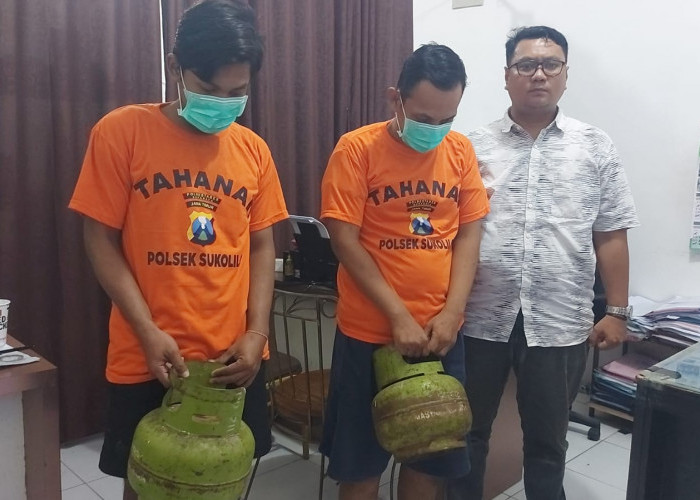 Dua Alap-alap Tabung Elpiji 3 Kg Dibekuk Polsek Sukolilo