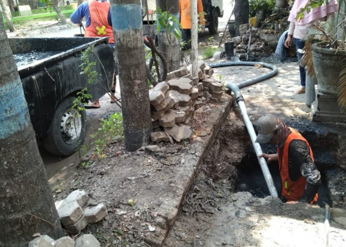 Puncak Musim Hujan, Dinas PRKPCK Lakukan Strategi Pencegahan Banjir di Wilayah Kota Lamongan