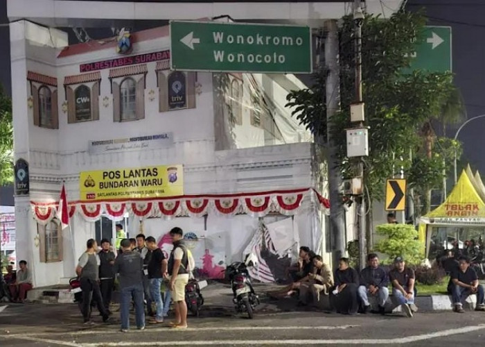 Terungkap Motif Yudha Teror Dua Pos Lantas di Surabaya dengan Bom Molotov