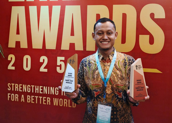 Inovatif dan Akuntabel, Taman Zakat Raih Penghargaan Nasional 2025