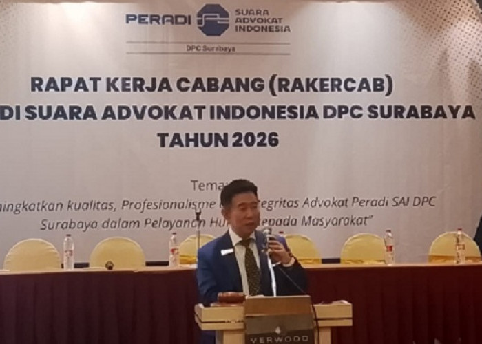 Peradi SAI Surabaya Siapkan Bantuan Hukum Gratis, 75 Persen Pengurus Muda Jadi Penggerak