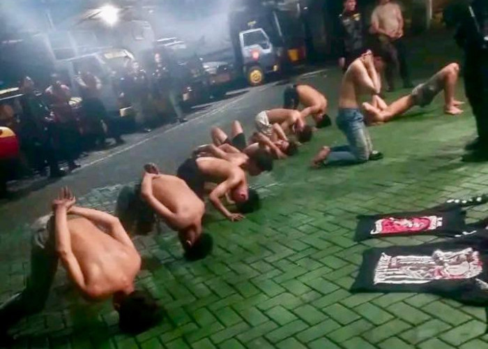 Terlibat Aksi Tawuran di Jalan Kemayoran, 10 Pemuda Bersajam Berpotensi Terjerat Hukum