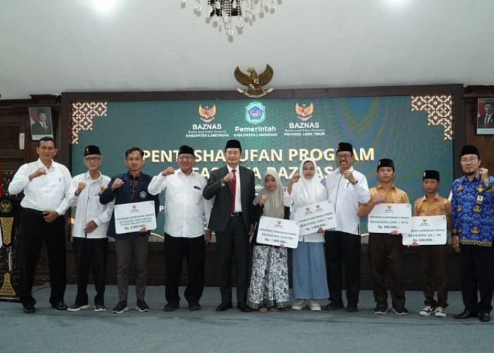 Baznas dan Pemkab Lamongan Dorong Generasi Emas melalui Program Beasiswa