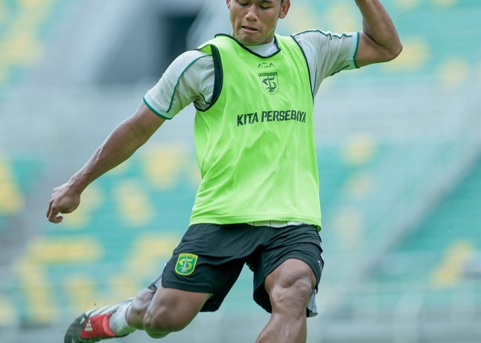 Toni Firmansyah Genjot Latihan Selama Libur Kompetisi Demi Persebaya