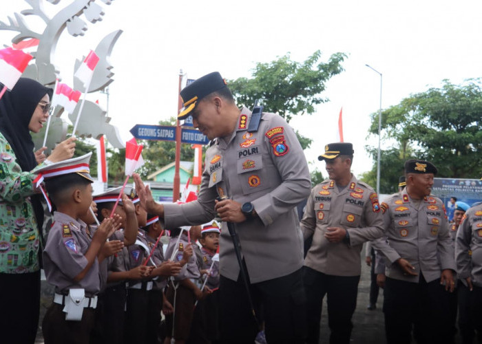 Kapolresta Banyuwangi Resmikan Taman Lalu Lintas di Satpas