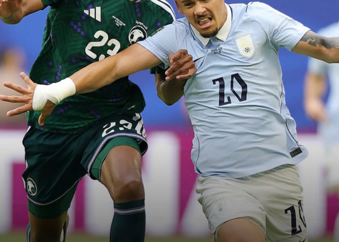 Raksasa Asia Arab Saudi Tahan Imbang Uruguay 1-1
