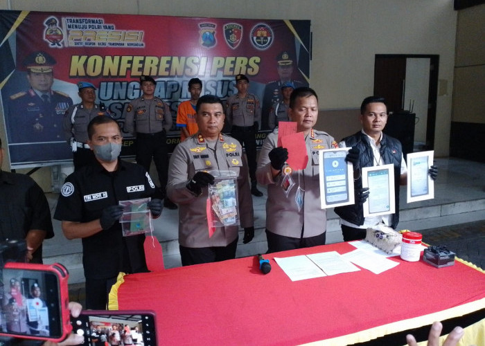 Unit Resmob Polresta Sidoarjo Bongkar Kasus Judi Online Singapura dan Hongkong