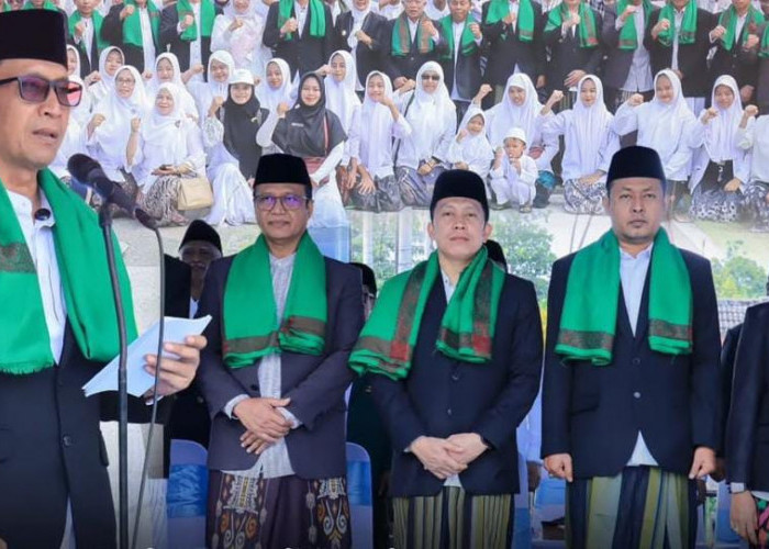 Kapolres Bojonegoro dan Forkopimda Hadiri Upacara Hari Santri Nasional 2025