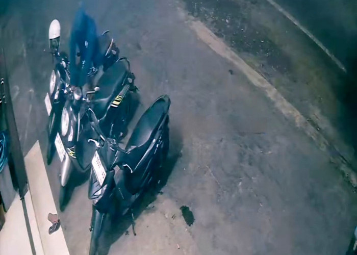 Parkir Depan Butik, Motor Scoopy Digondol Maling