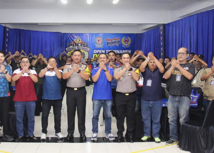 Buka Singo Play-On 2026, Kombes Pol Danang Gelar ''Turnamen Domino 101 Piala Kapolresta Malang Kota''