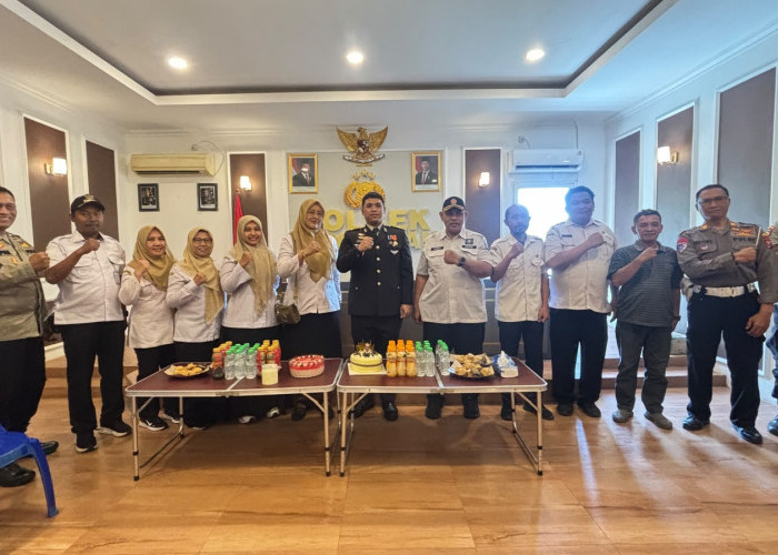 Perkuat Sinergitas di HUT Ke-80 Bhayangkara, Kecamatan dan Kelurahan Sambangi Polsek Gayungan