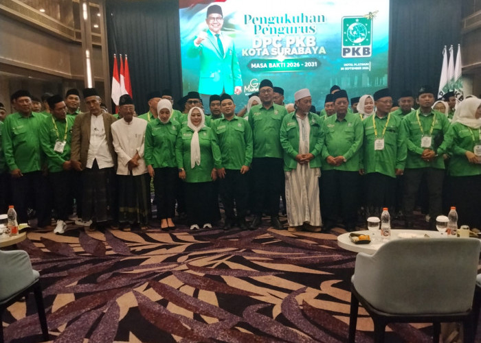 DPC PKB Surabaya Kukuhkan Pengurus Baru, Targetkan Delapan Kursi pada 2029