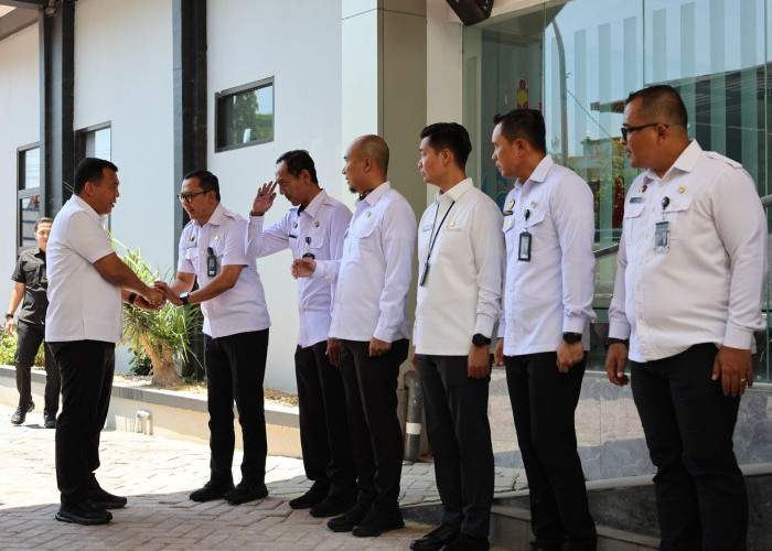 Kunker ke Kanim Pamekasan, Wamen Silmy Karim Tekankan Peran Pimpinan dan Sinergi Forkopimda