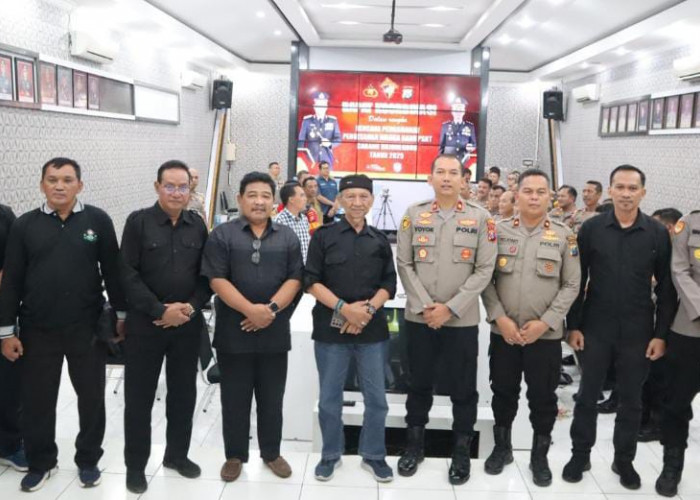  Polres Bojonegoro Gelar Rakor Pengamanan Jelang Pengesahan Warga Baru PSHT   
